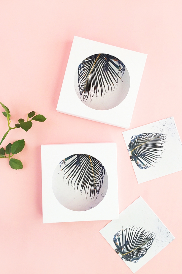 DIY Circle Framed Art - Create your own framed art out of paper! Perfect for your desk or wall - Click through for the tutorial on Maritza Lisa!
