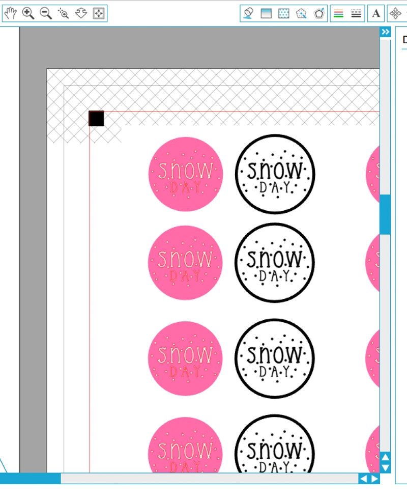DIY Snow Day Planner Stickers - Maritza Lisa: Perfect for marking those stay-in days while the snow is outside and you are warm, cozy and productive inside! 