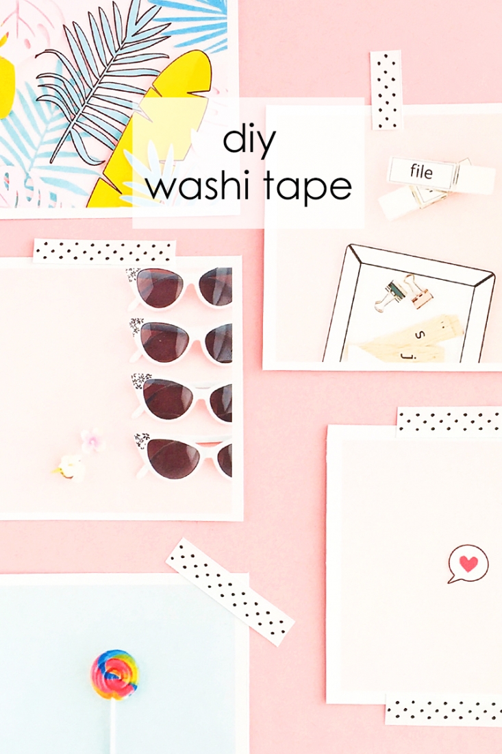 DIY Polka Dot Washi Tape - Maritza Lisa: Create your own washi tape with a polka dot pattern and Silhouette Studio