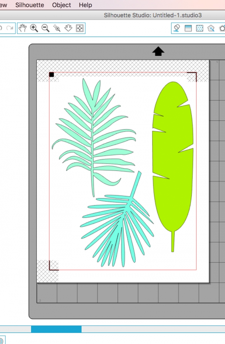 DIY Tropical Paper Leaf Props - Maritza Lisa: Create your own props with pretty tropical leaves. Click through for the details!