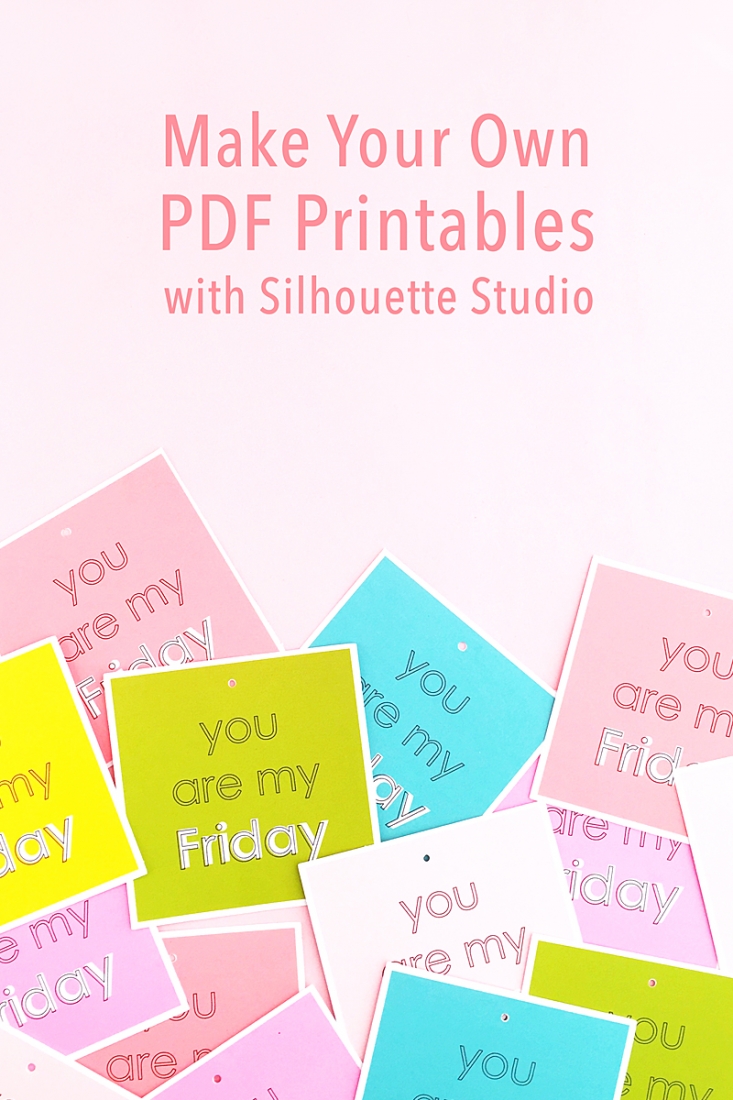 Create Your Own PDF Printables with Silhouette Studio - Maritza Lisa: Click through to make your own with this awesome software!