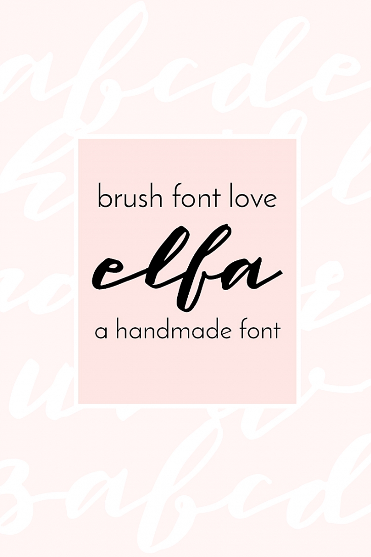 This is a pretty handmade brush font for all your designs. Perfect for your DIY projects, crafts, web site, blog or business. Click through for details on Maritza Lisa! 