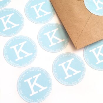 DIY Address Labels with the Silhouette CAMEO - Maritza Lisa