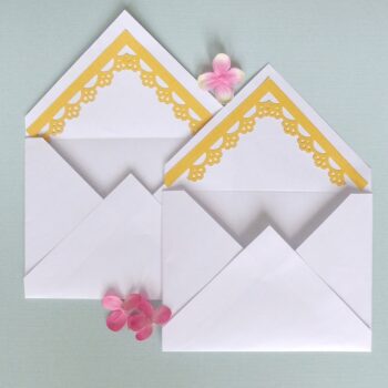 Envelope Decorating with Paper Punches