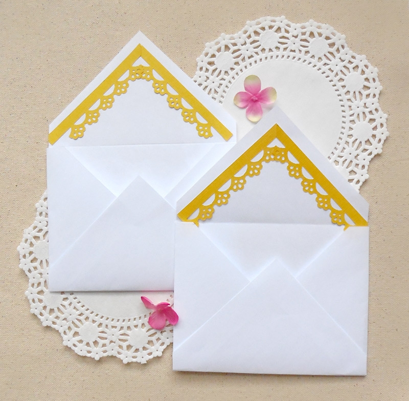 Envelope Decorating with Paper Punches