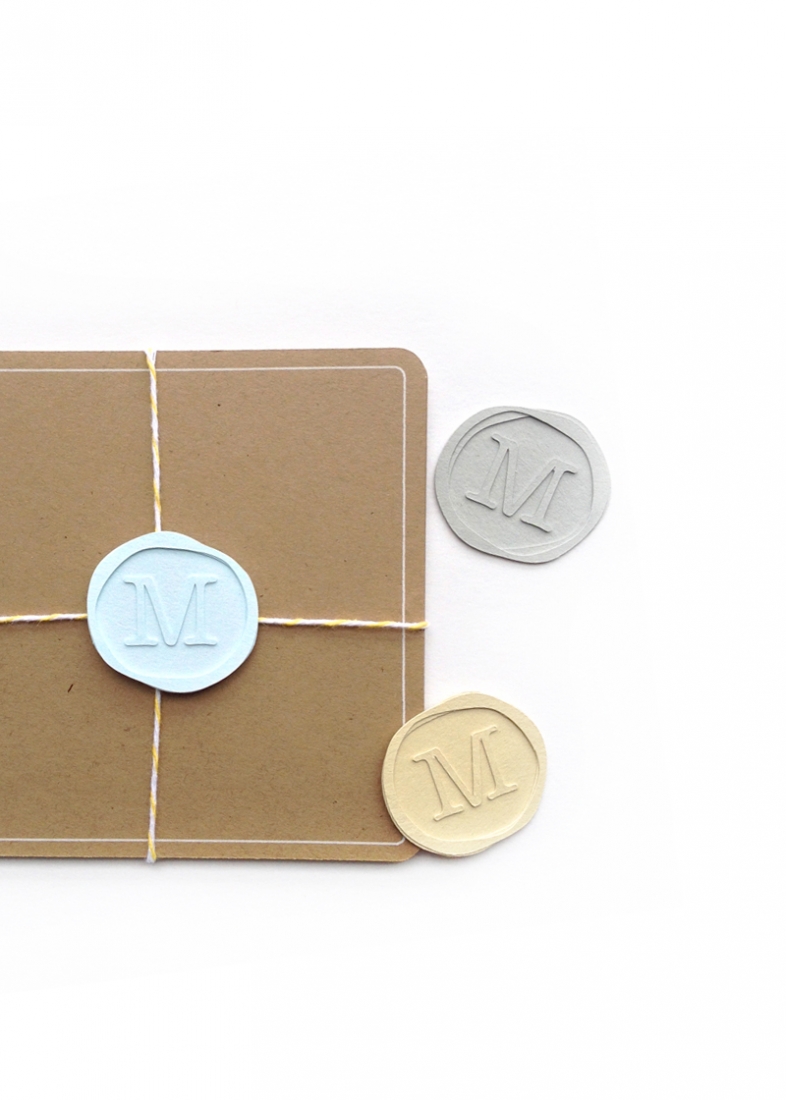 DIY Faux Wax Seals