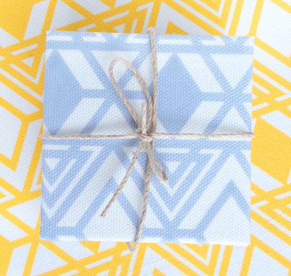 DIY Fabric covered gift boxes