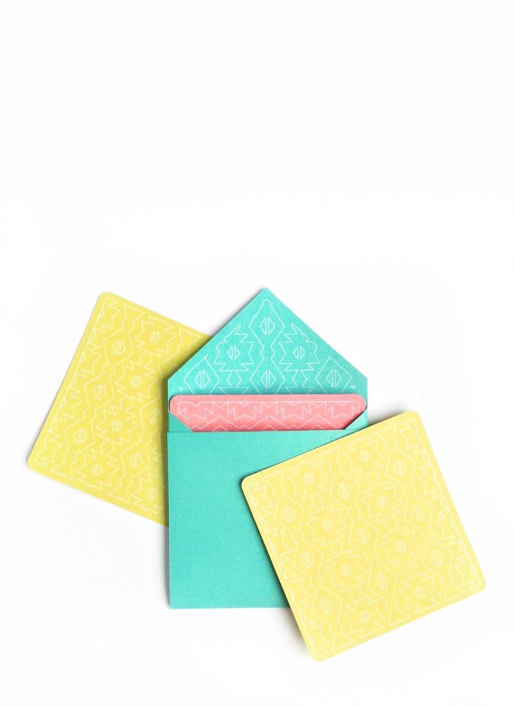 DIY Patterned Stationery