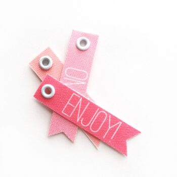 DIY Printed Canvas Tags - Maritza Lisa