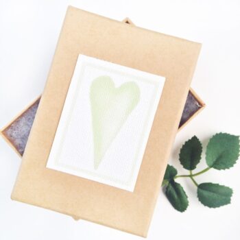 Create Your Own Watercolor Hearts and Canvas Labels - Maritza Lisa