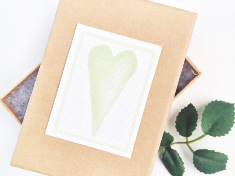 Create Your Own Watercolor Hearts and Canvas Labels - Maritza Lisa