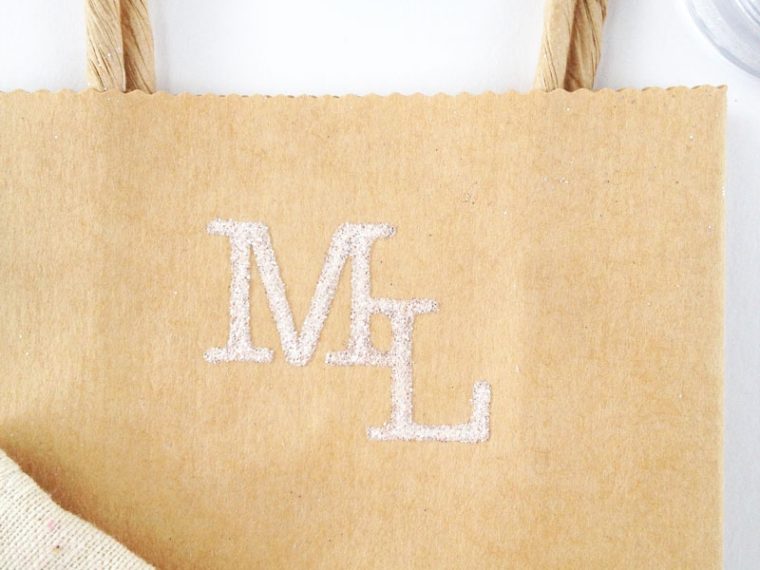 Textured Monograms with Silhouette's Double Sided Starter Kit