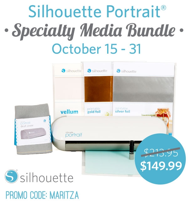 Silhouette October Deal - Promo code MARITZA