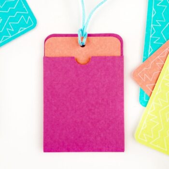 DIY Tags And Sleeves - Cut file and PDF available for download #maritzalisa #diytag