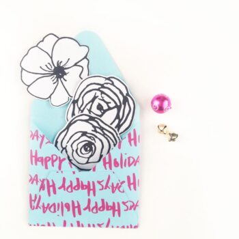 DIY Inside Out Holiday Envelopes #MaritzaLisa