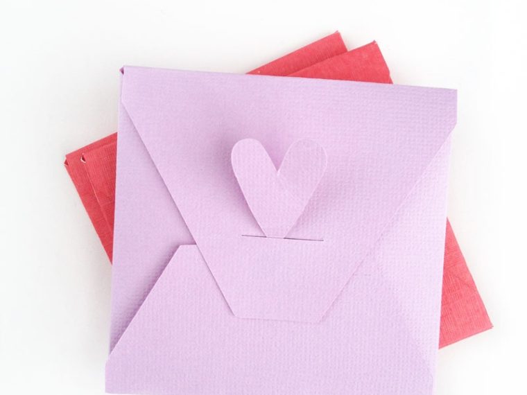 DIY Stationery - Valentine's Envelopes - MaritzaLisa