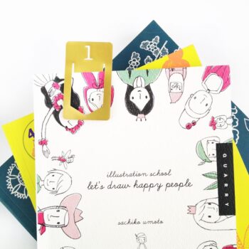 DIY Stationery - Gold Index Clips from Maritza Lisa