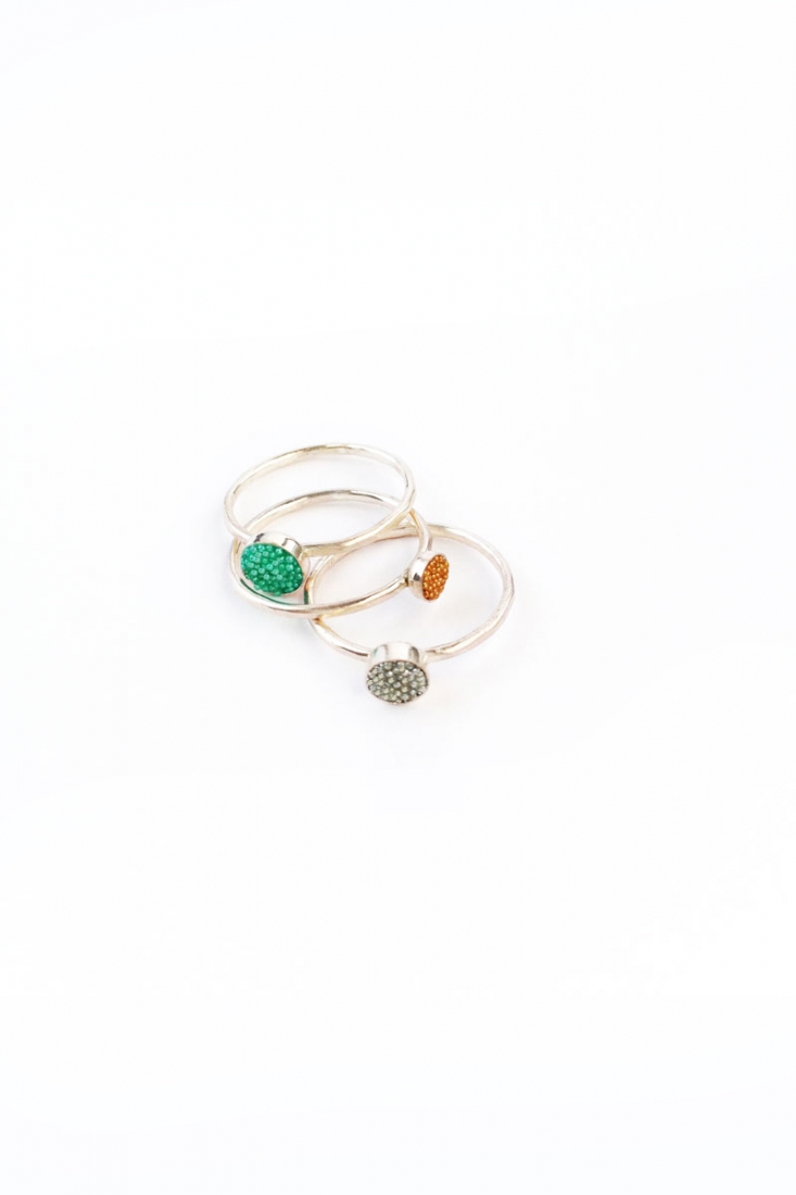 Best DIYs of 2015 on Maritza Lisa: DIY Jewelry - Beaded Stackable Rings - Maritza Lisa