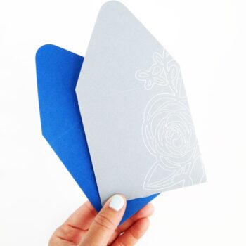 DIY Stationery- Create Your Own Floral Envelopes