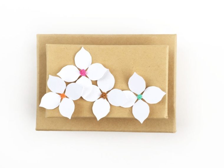 DIY Paper Flower Gift Boxes - Maritza Lisa