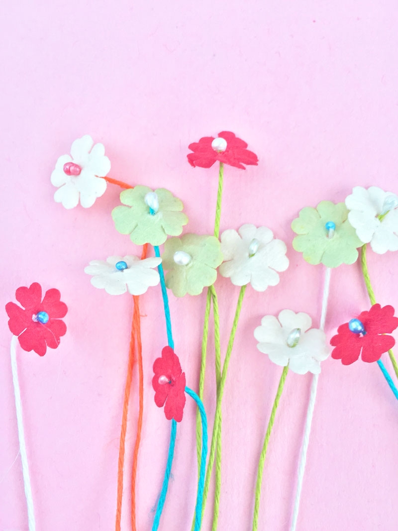 Diy Paper Flower Stamens