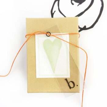 DIY Transparent Monogrammed Tags - Maritza Lisa