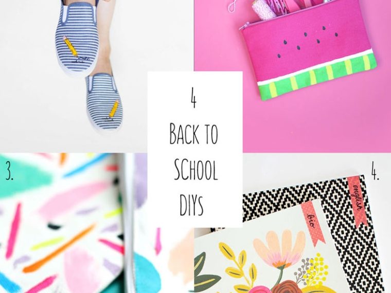 4 Back to School DIYs To Try
