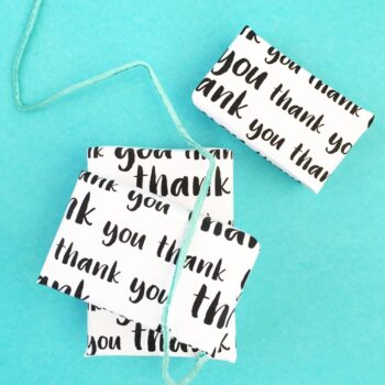 DIY Thank You Wrap - Maritza Lisa
