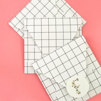DIY Grid Envelopes - Maritza Lisa