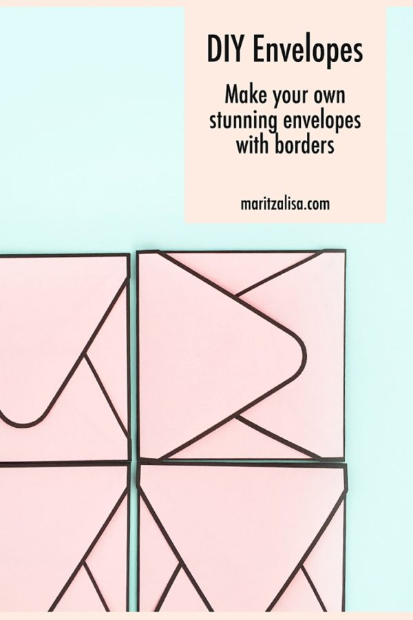 Diy Envelopes With Borders