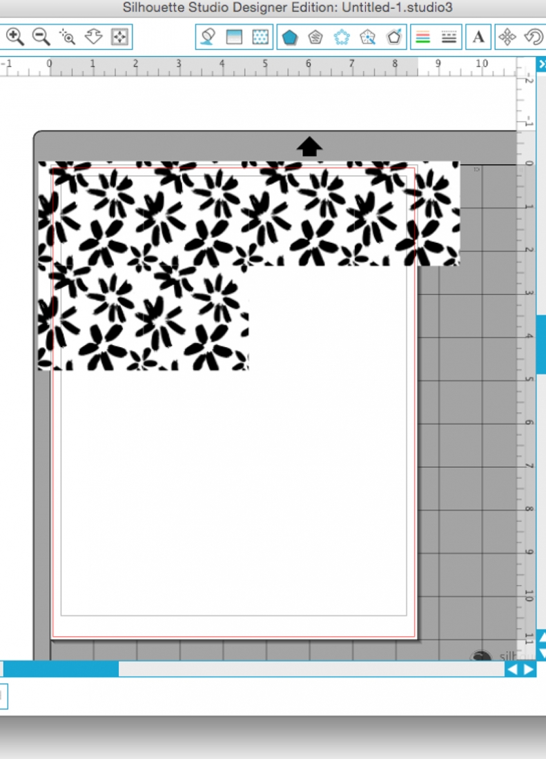 DIY Floral Patterned Notebooks on Maritza Lisa - Update your notebooks with this black and white floral pattern and printable tattoo paper. Click through for the tutorial!