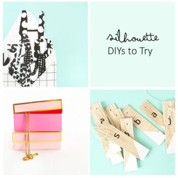 I'm off to the Silhouette Summit! While I am away, here are some of my Silhouette projects to try - which one will you do first?