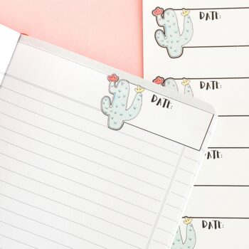 DIY Cactus Planner Stickers - Create and decorate your journals with these sweet cactus date planner stickers. Click through for tutorial on Maritza Lisa!