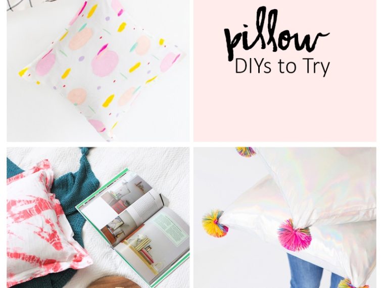 5 Pillow DIYs To Try - Sometimes all you need to create a big impact is a simple accessory DIY. These pillows and cushions will give your home the handmade and modern facelift it needs. Click through to get the details and tutorial links!