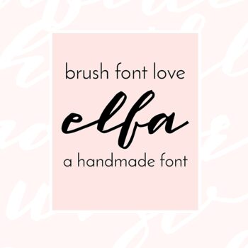 This is a pretty handmade brush font for all your designs. Perfect for your DIY projects, crafts, web site, blog or business. Click through for details on Maritza Lisa!