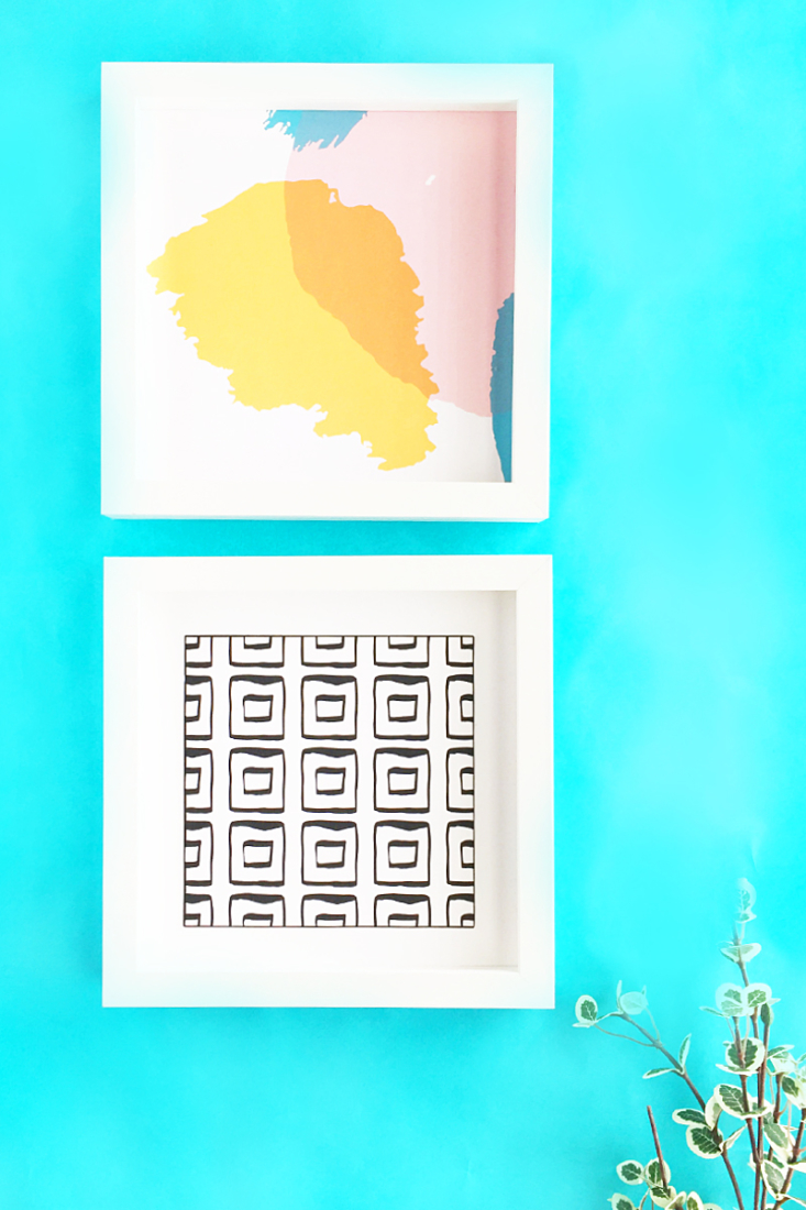 DIY Pastel Abstract Wall Art on Maritza Lisa - Create your own pastel abstract art with this easy DIY & Crafts tutorial - click through for the how-to!