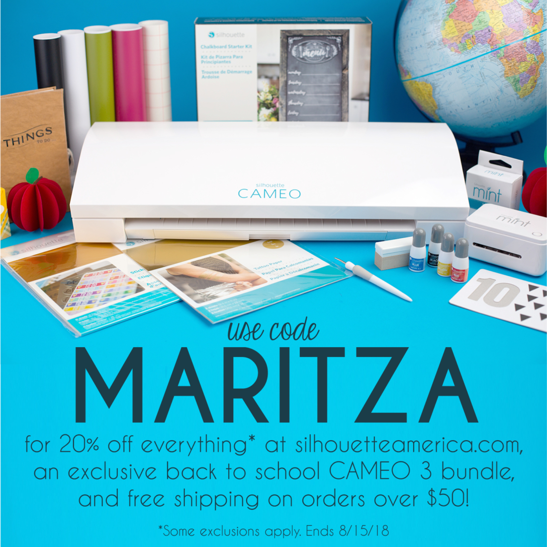 DIY Flash Card Box - Maritza Lisa - #ad Check out these back to school deals at Silhouette America! #kids #backtoschool #silhouettecameo #papercrafts #schoolsupplies