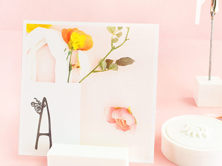DIY Photo Holder on Maritza Lisa - Create your own print stand with the Silhouette Alta 3D Printer. Perfect for your desk or shelves! #diy #3dPrinter #tutorial #homediy #crafts