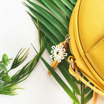 DIY Style - Sun Embellishment Tutorial For Your Bag on Maritza Lisa. Add a little sunshine in your life with this 3D Print tutorial!