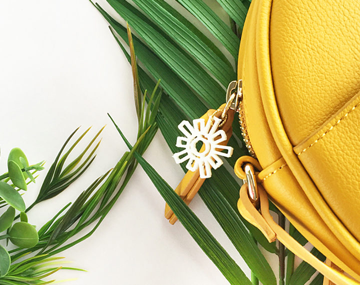DIY Style - Sun Embellishment Tutorial For Your Bag on Maritza Lisa. Add a little sunshine in your life with this 3D Print tutorial!