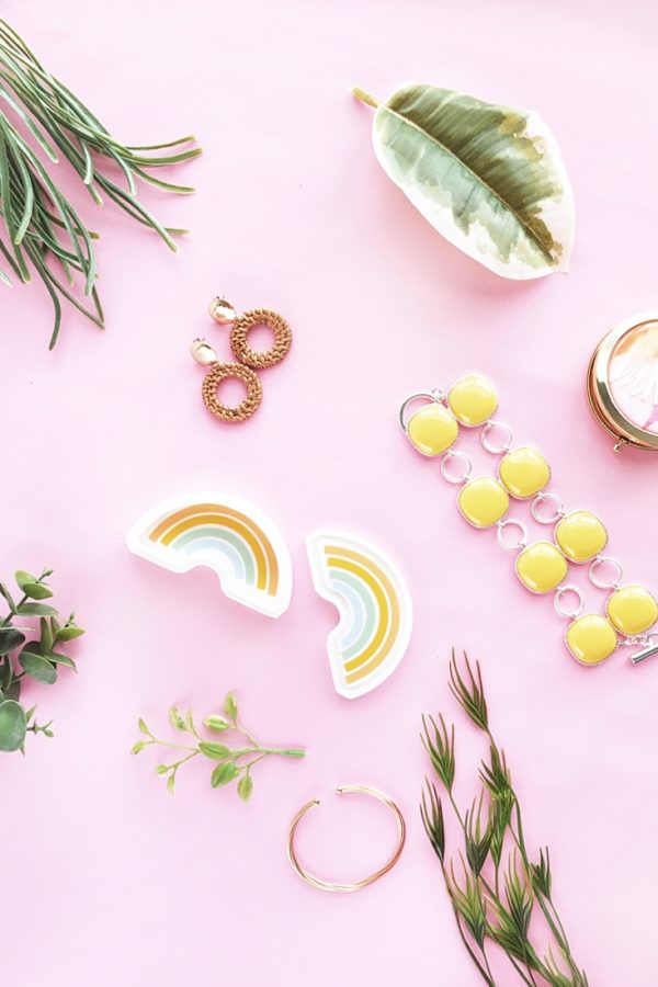 DIY Rainbow Trinket Box - Maritza Lisa