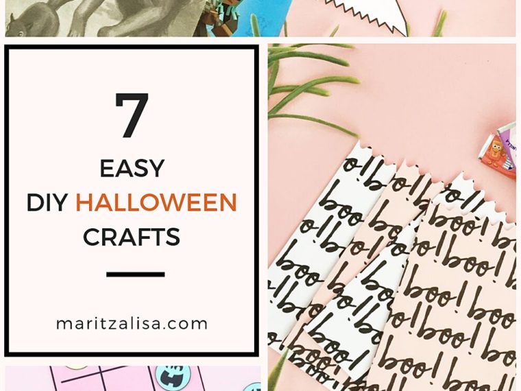 Get spooky and crafty with these fun DIY Crafts For Halloween that are easy for adults and kids to make! Perfect for school and home!