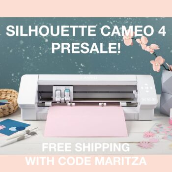 Silhouette CAMEO 4 Presale Access! Click over to get access to the newest and best version of the Silhouette CAMEO while quantities last!