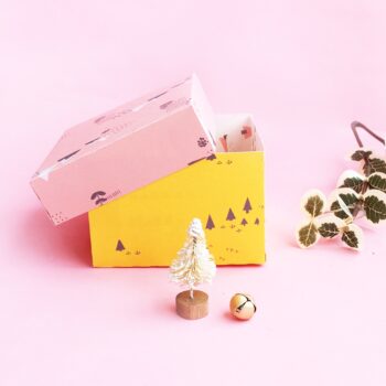 Want to make your own DIY Gift Box For Christmas? Try this easy tutorial that shows you how you can use patterns to make your gift boxes double sided!