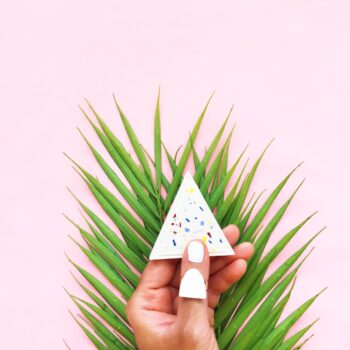 DIY Geometric Statement Ring