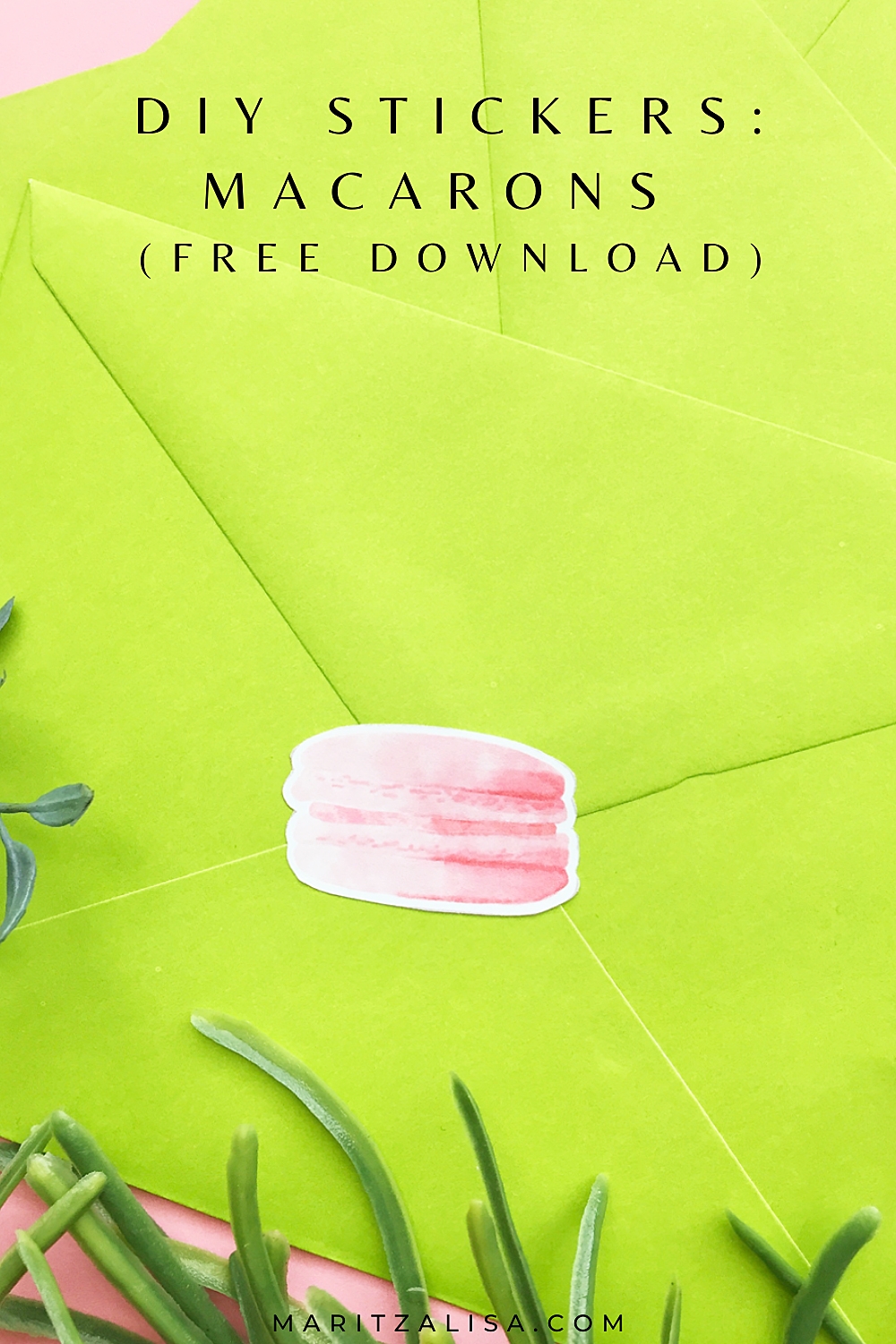 DIY Stickers - Macarons - Free Download