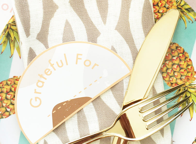 DIY Thanksgiving Place Cards