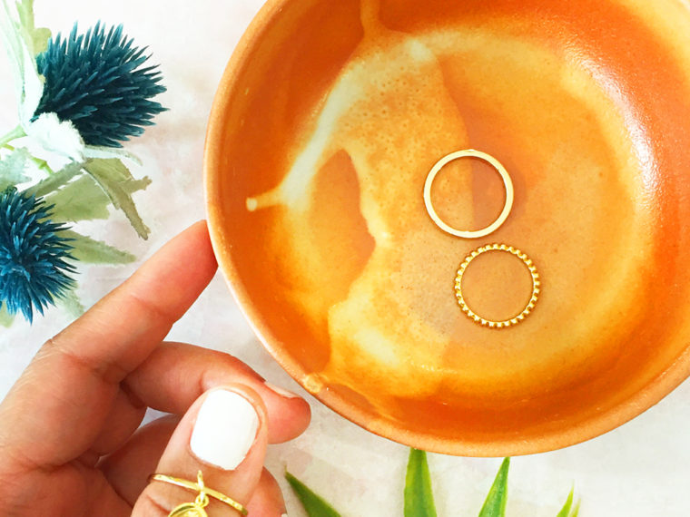 How To Make A DIY Charm Ring on Maritza Lisa - this quick and easy tutorial will show you how to make a pretty ring with a charm!