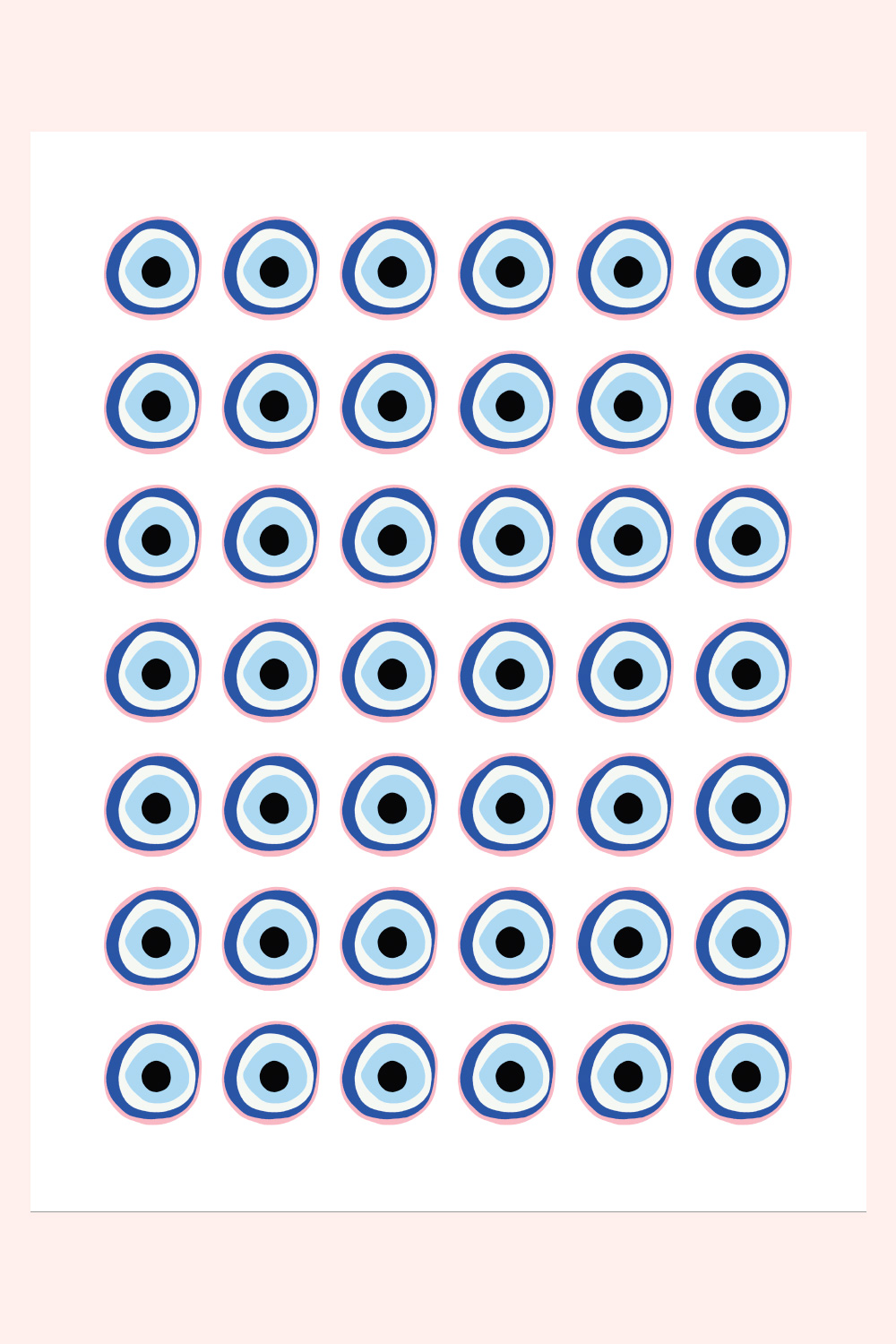 Evil Eye Free Download and Printable - For Personal Use Only 